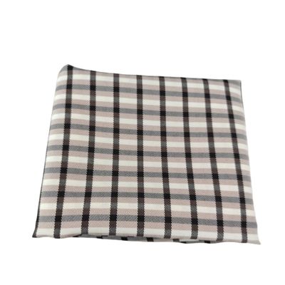 Plaid Style Twill Fabric 100% Polyester Twill Fabric for Medium Weight Suit and Dress