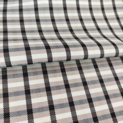Plaid Style Twill Fabric 100% Polyester Twill Fabric for Medium Weight Suit and Dress