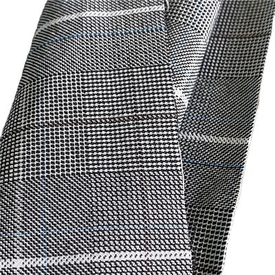 160D*200D 40D Vierkleurige kleuren High Stretch Cation Plaid Check Fabric Voor damesjurk