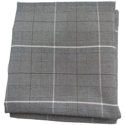 90% polyester 10% spandex medium gewicht check garen gekleurd pakstof