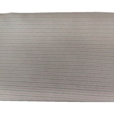 Mediumgewicht Pak en werkkleding Stof Polyester Katoen als geverfd garen Streep Stof