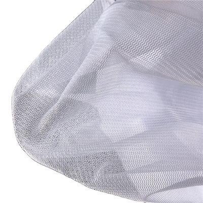 Gebreide type warp RPET 100% gerecycled polyester 50D gaasstof voor groente- en fruitzakken